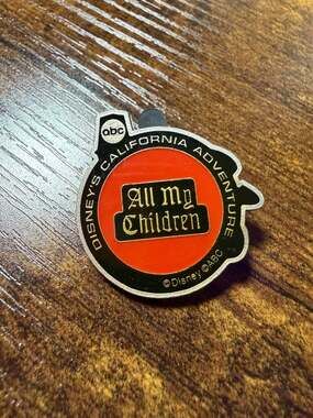 Disney California Adventure ABC Soap Opera Bistro All My Children Pin